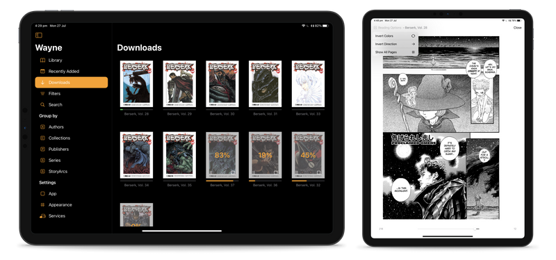 wayne comic read offline download